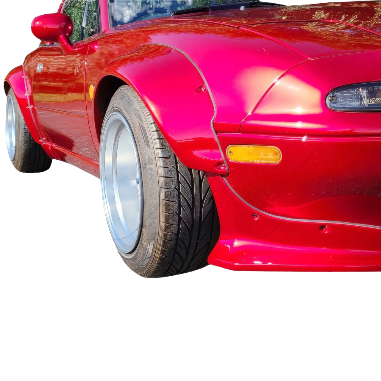 FRP TKYO Wide Body Fender Flares (Front, 50mm) for Mazda Miata MX-5 NA 1990–1997 image 0