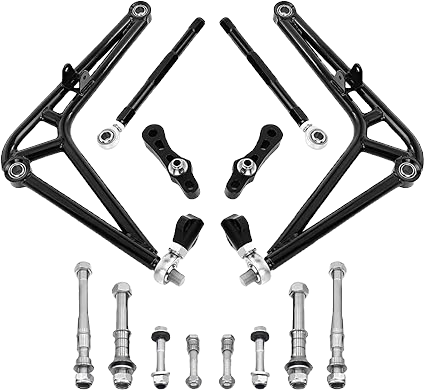 “Buxatina E46 Wide Angle Steering Drift Kit – Front Lower Control Arms for BMW 3 image 0