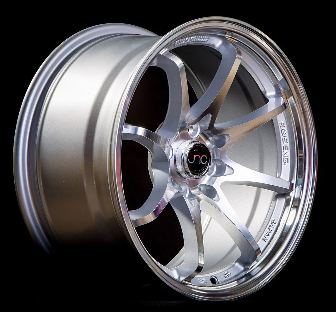 Silver Machined Face Wheels – 15x8 | 4x100 / 4x114.3 | +18 Offset image 0